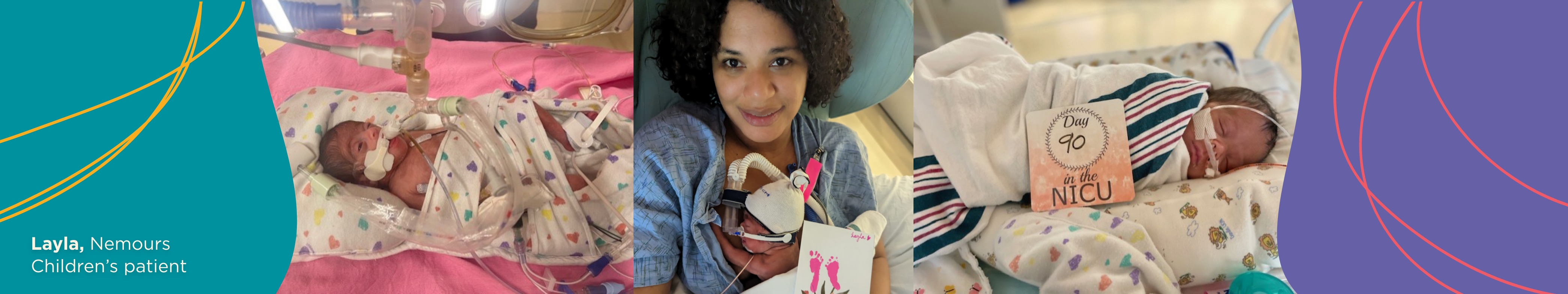 Layla, Nemours Children’s patient